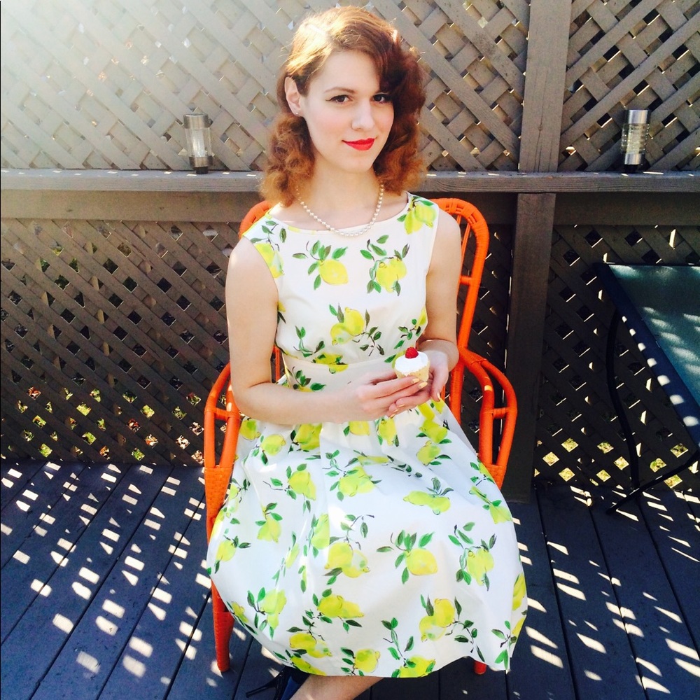 Kate Spade Lyric Lemon Dress 🍋